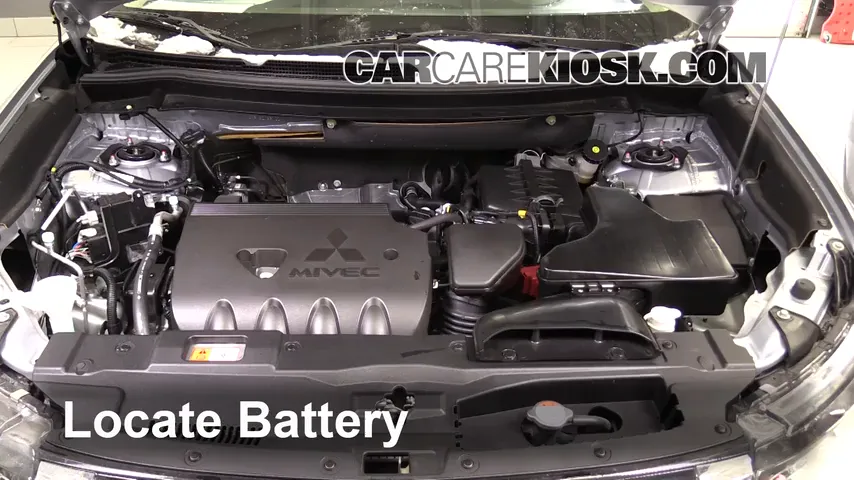 2016 Mitsubishi Outlander SE 2.4L 4 Cyl. Battery Jumpstart